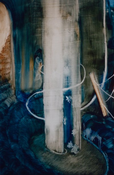 Possibilidades, 1997 (óleo sobre papel) de Lee Campbell